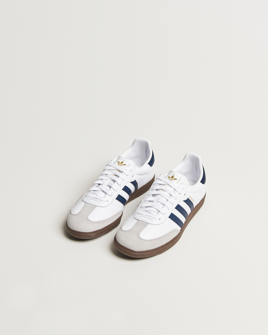 adidas Originals Samba Original Sneaker White/Navy
