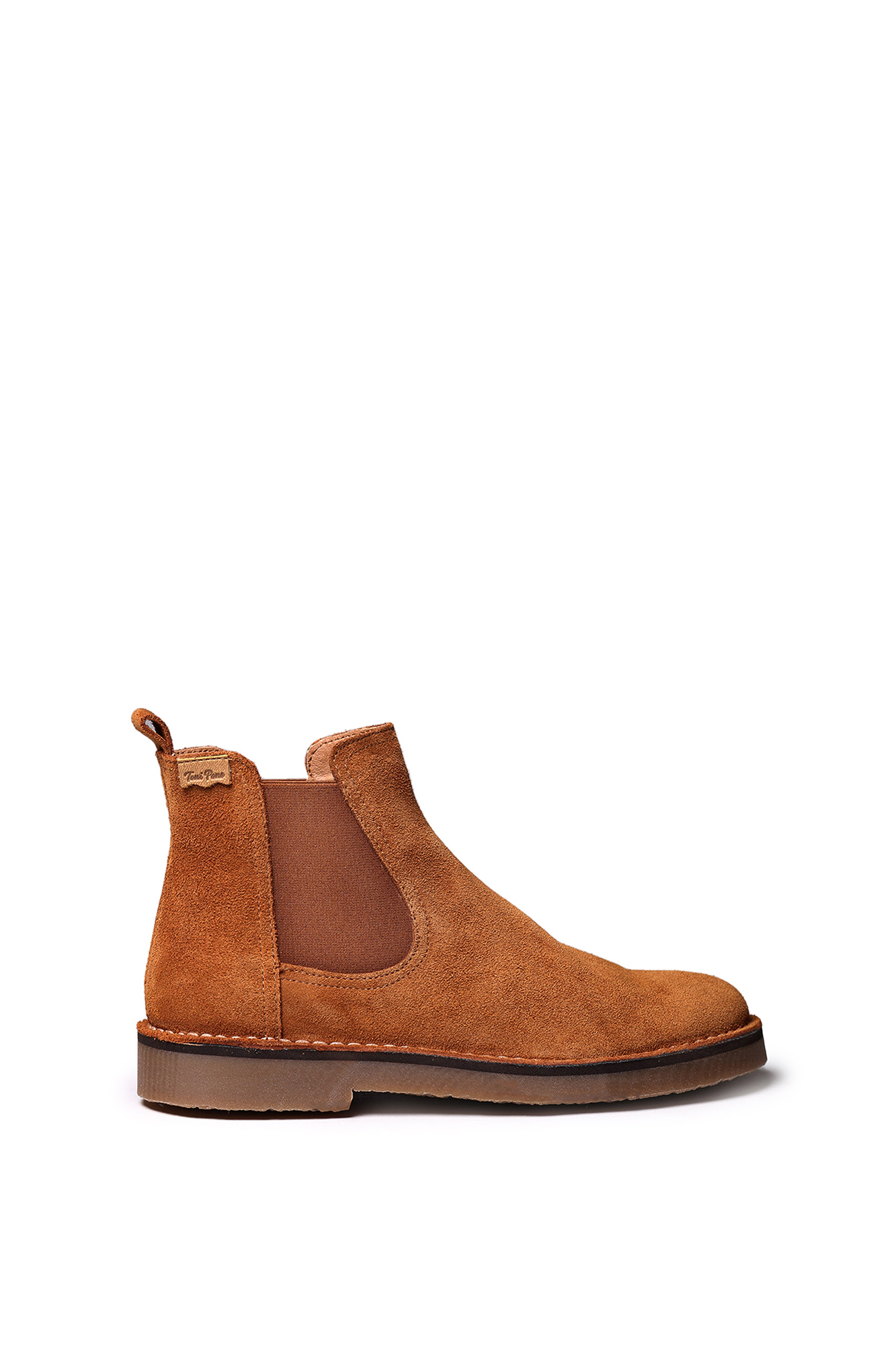 Botas de camurça femininas até o tornozelo