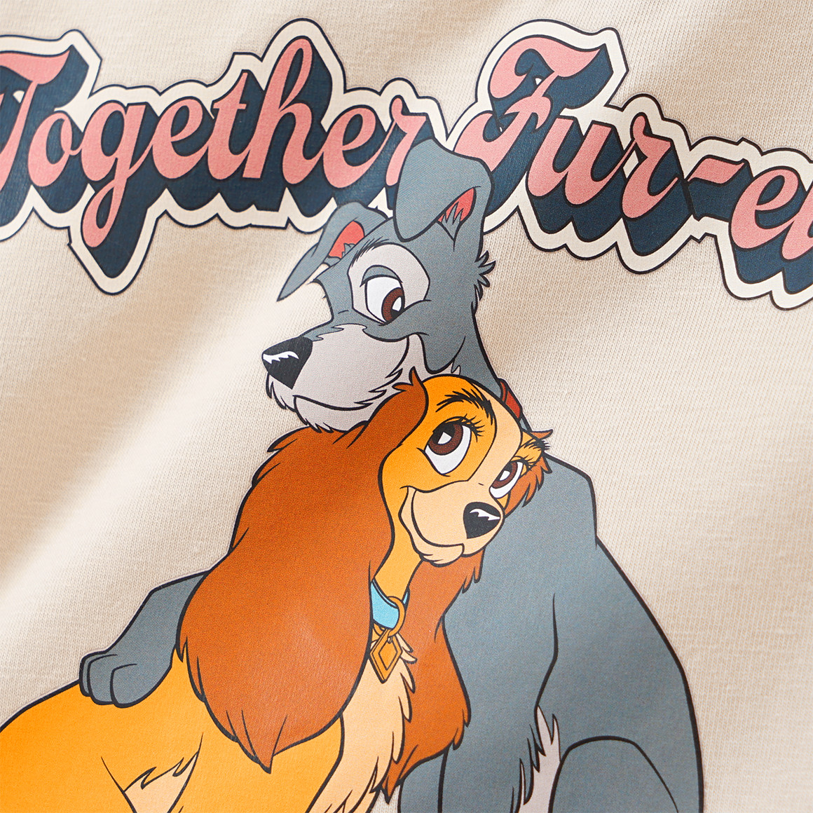 Topolino Disney Classics T-Shirt mit großem Motiv beige