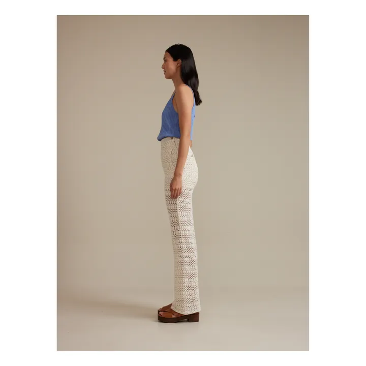 Bellerose Pantalon Davis Ajouré - Collection Femme | Naturel