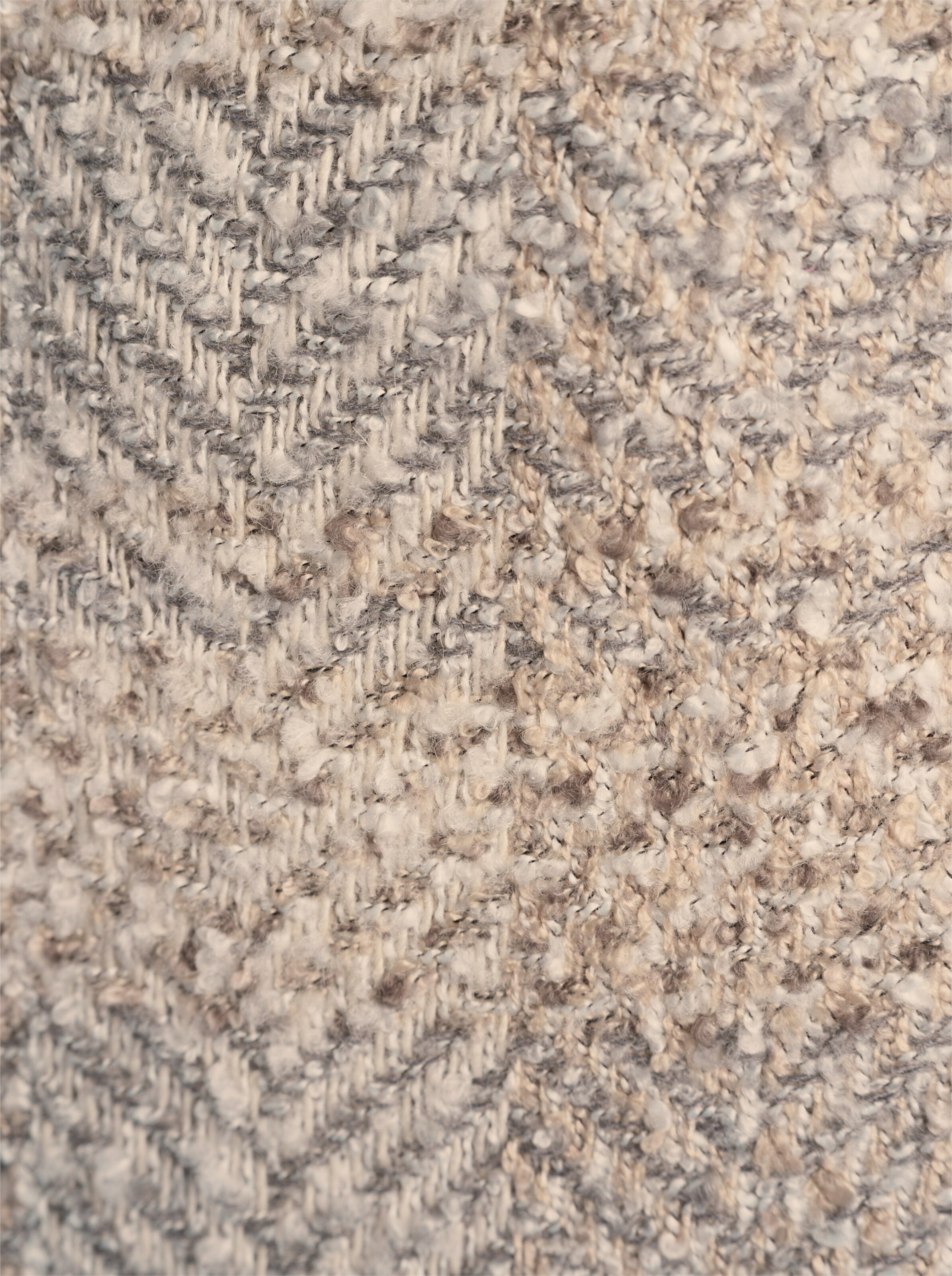 heine Jacke in grau-camel-gemustert
