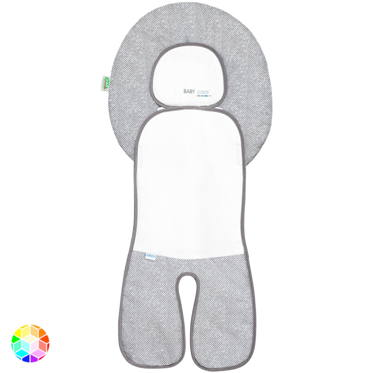 Odenwälder BabyNest Odenwälder Babycool-Auflage new woven für Autositz Gruppe 1