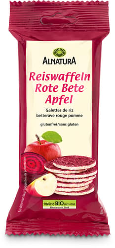 Alnatura Bio Rote Bete Apfel Reiswaffeln