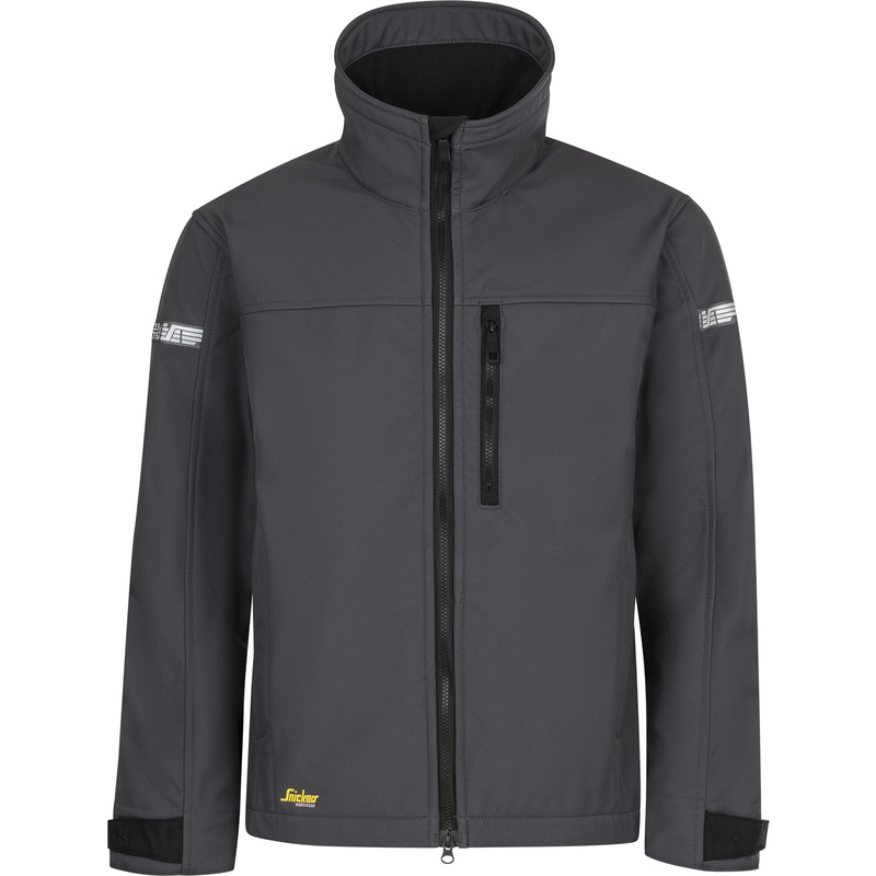 Snickers softshell jack 1200 S grijs*