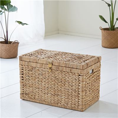 Coffre de rangement tressé