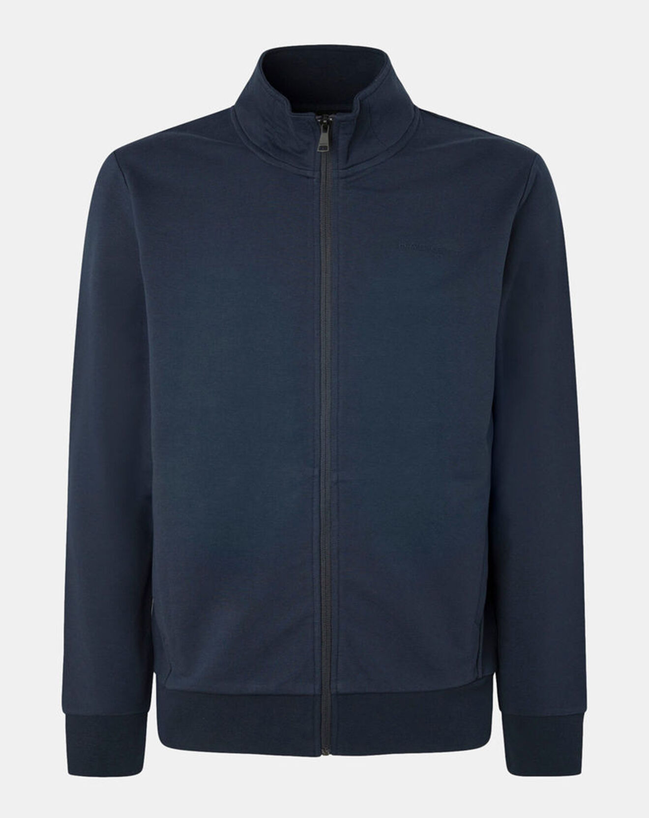 Hackett London Sweat zip montant Sport bleu marine