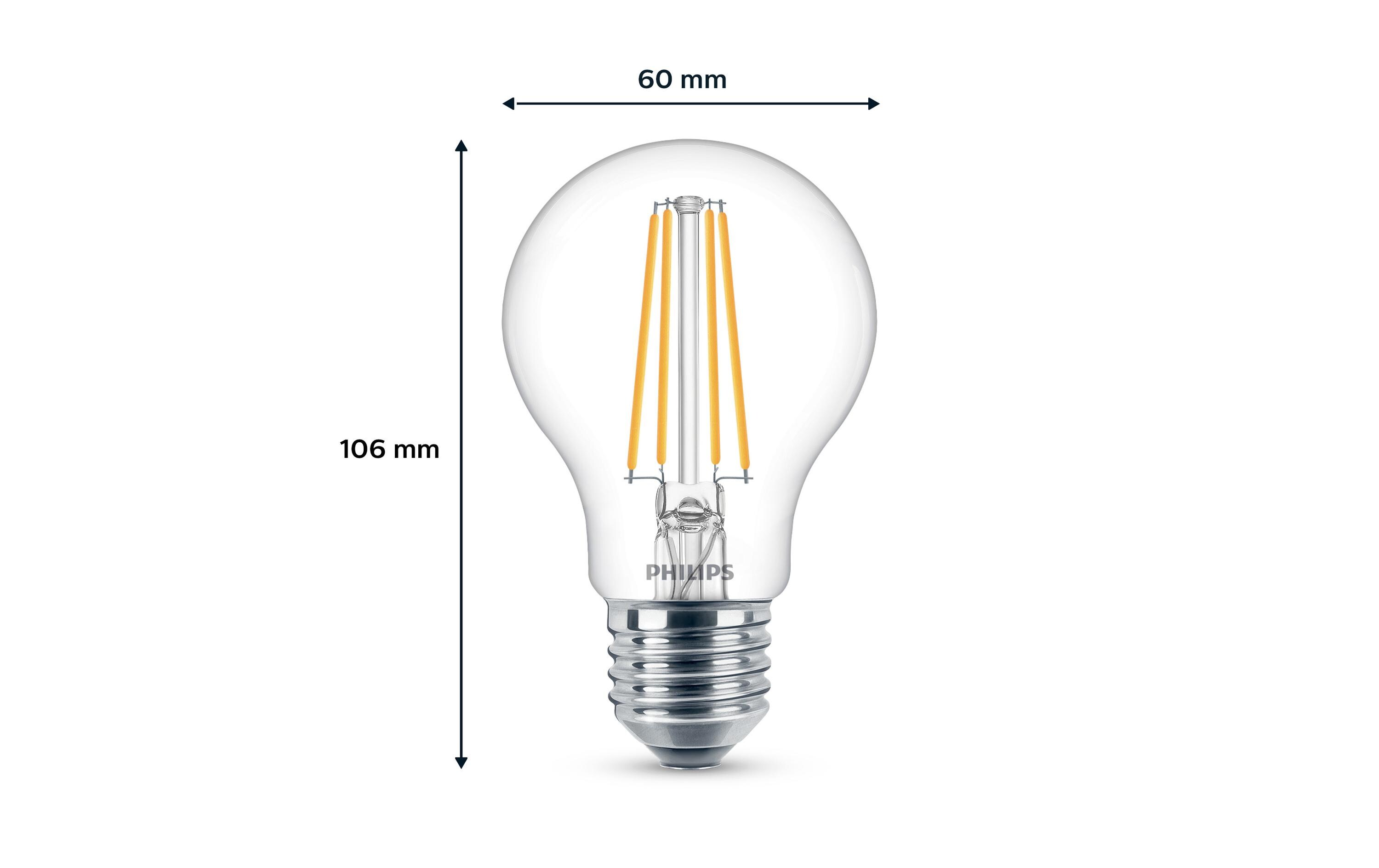 Lampe LED classic 60W A60 E27 CW CLND 3CT/4 EC NeutralweissClassic LED E27 Lampe