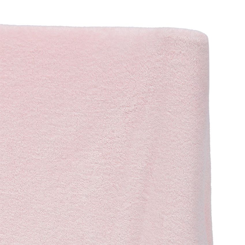 Housse de matelas à langer en éponge - Rose