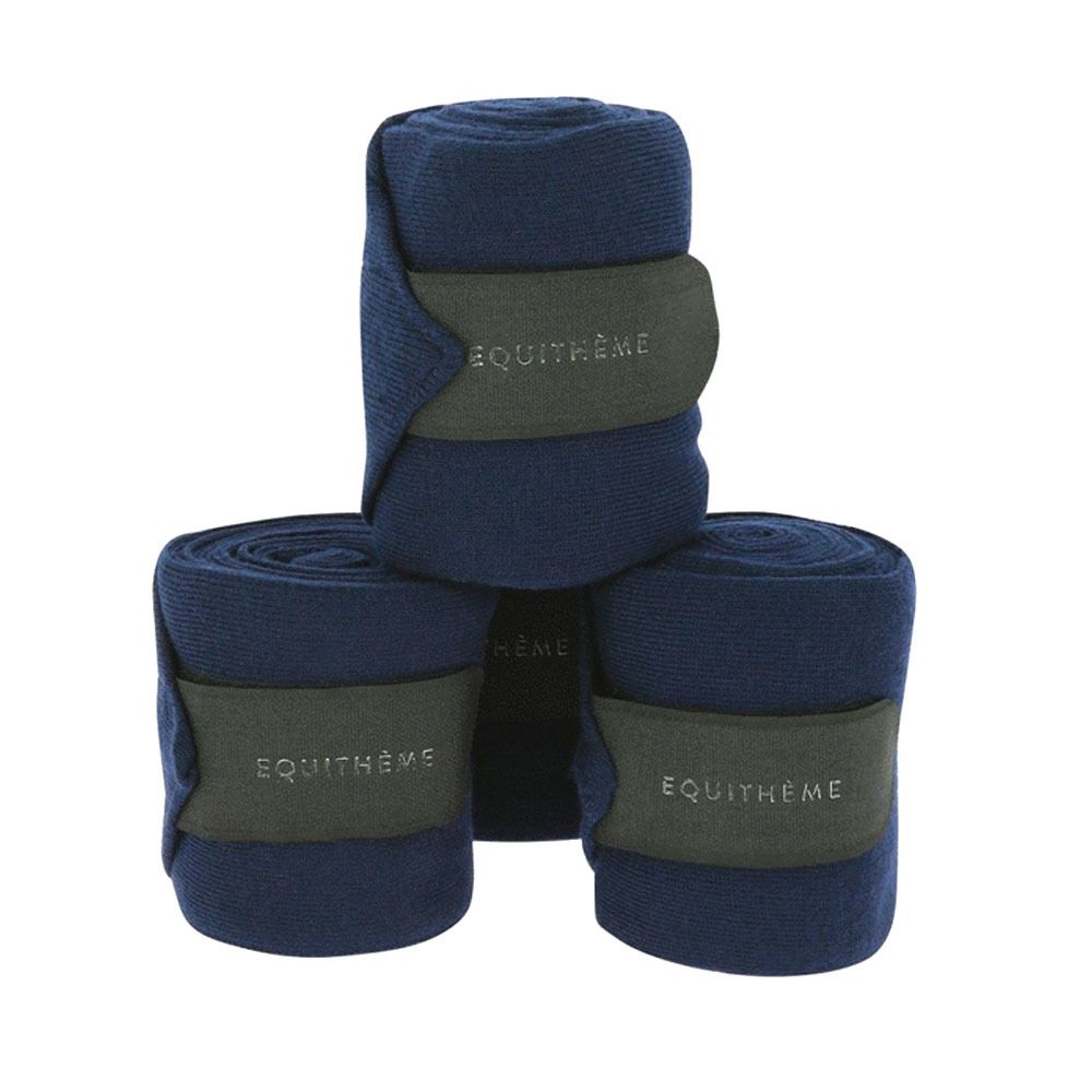 Equitheme 4M - Bandes de repos x4 marin