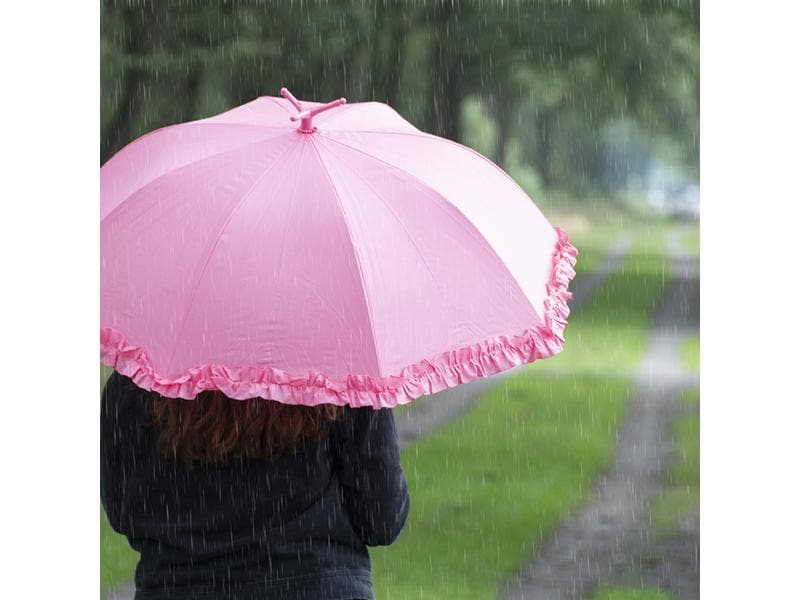 Esschert Design Schirm Flamingo Rosa Faltbarer Regenschirm