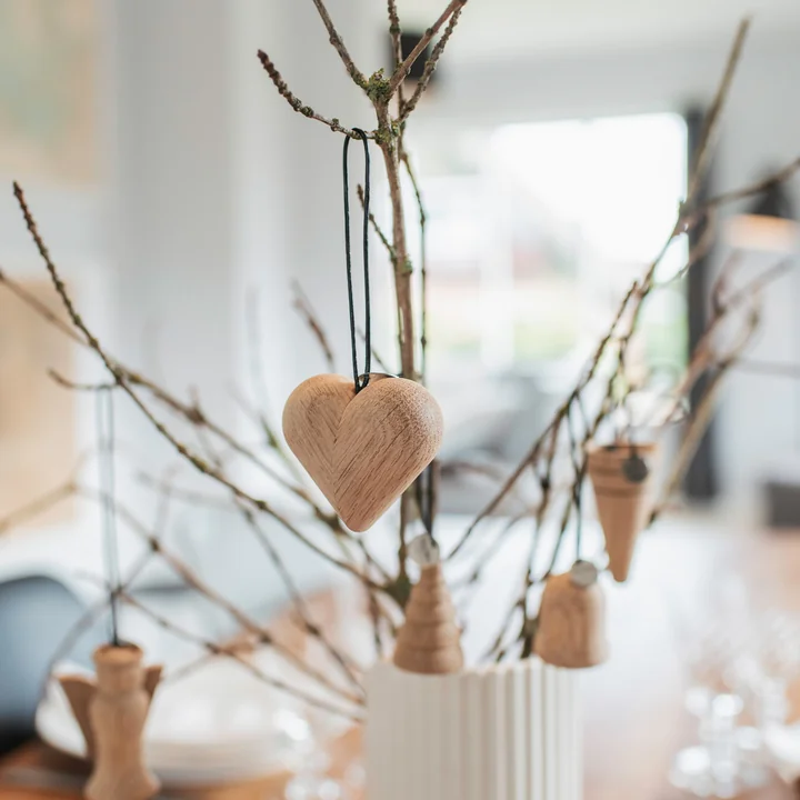 ArchitectMade - Jul Christbaumschmuck Engel, Eiche