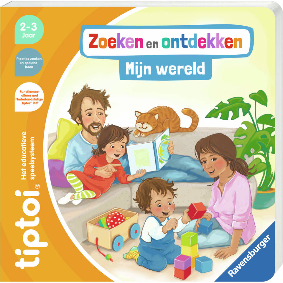 Ravensburger Tiptoi starterset Zoeken en ontdekken: mijn wereld