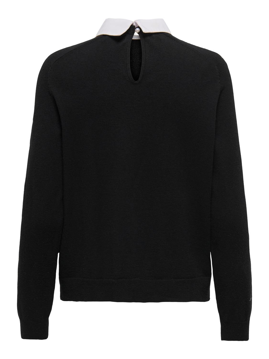 ONLANGIE Strickpullover Black