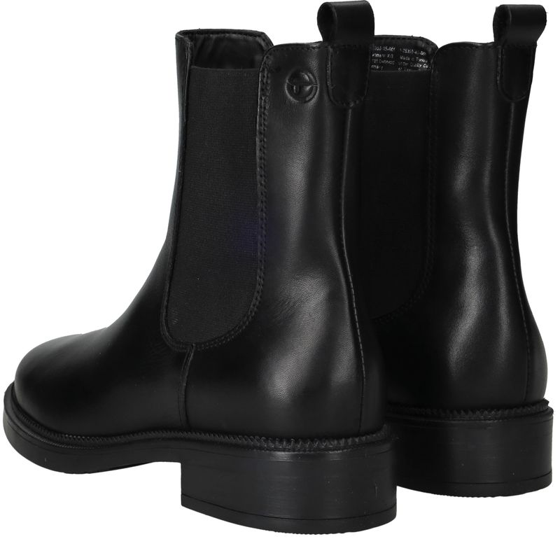 Tamaris Chelseaboots Zwart Dames