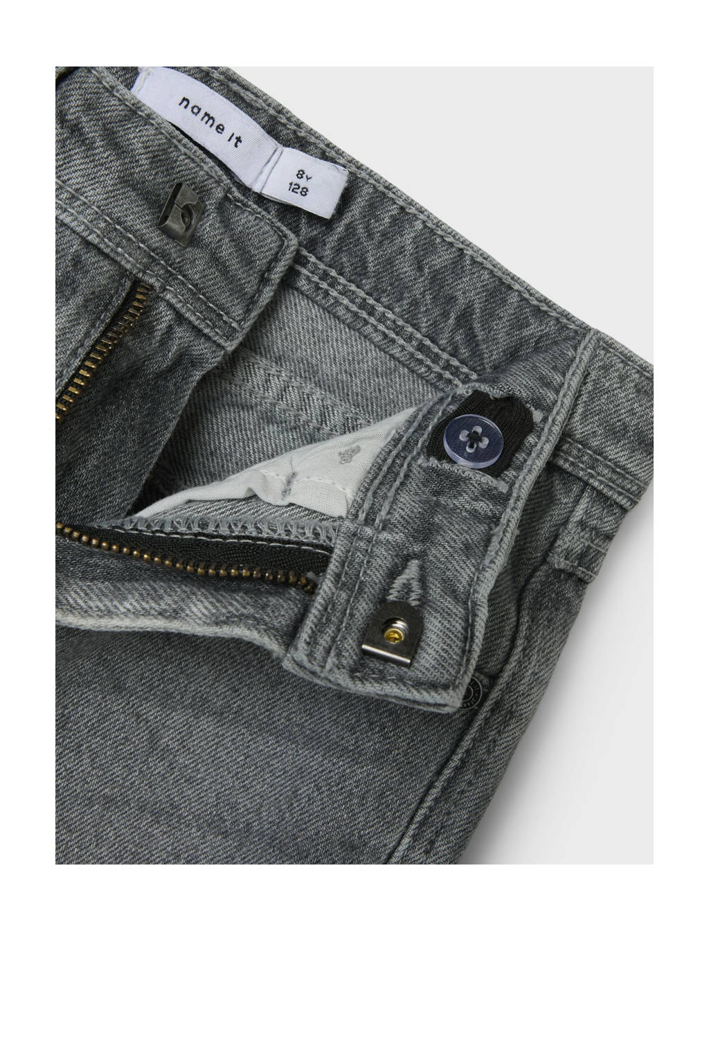 NAME IT straight leg jeans grey denim