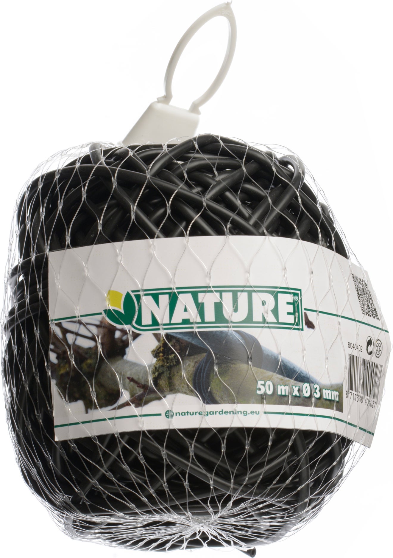 Nature bindbuis Ø3mmx50m zwart