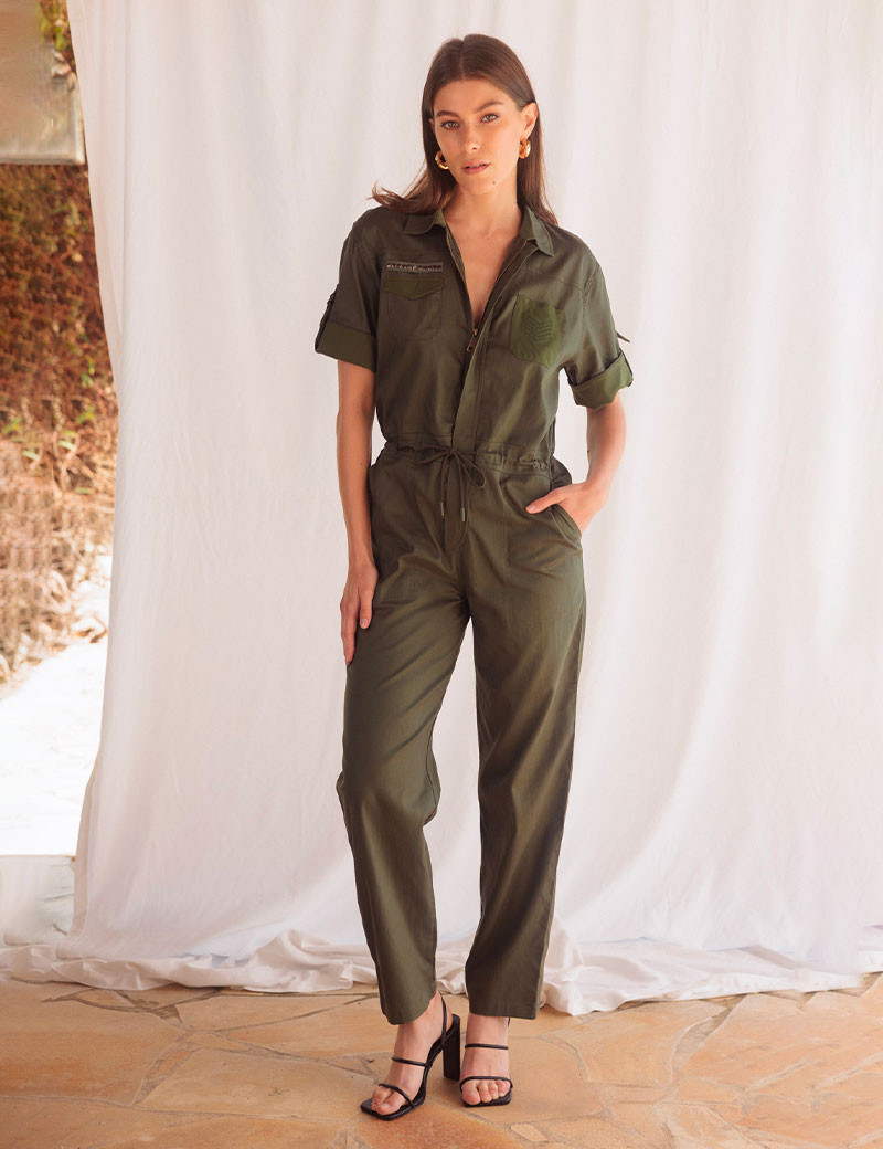 HBT ARMY HERRINGBONETWILL | VERA COMBI KAKI