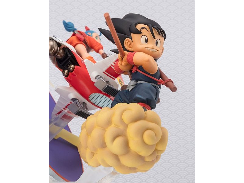 Tamashii Nations Figur Dragon Ball Son Goku & Bulma Sammelfigur aus dem Dragon Ball-Universum