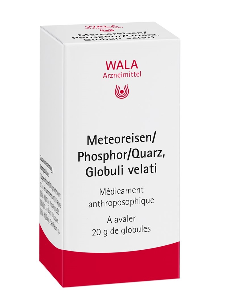 WALA Meteoreisen/Phosphor/Quarz<br>20 g, Flasche, Streukügelchen