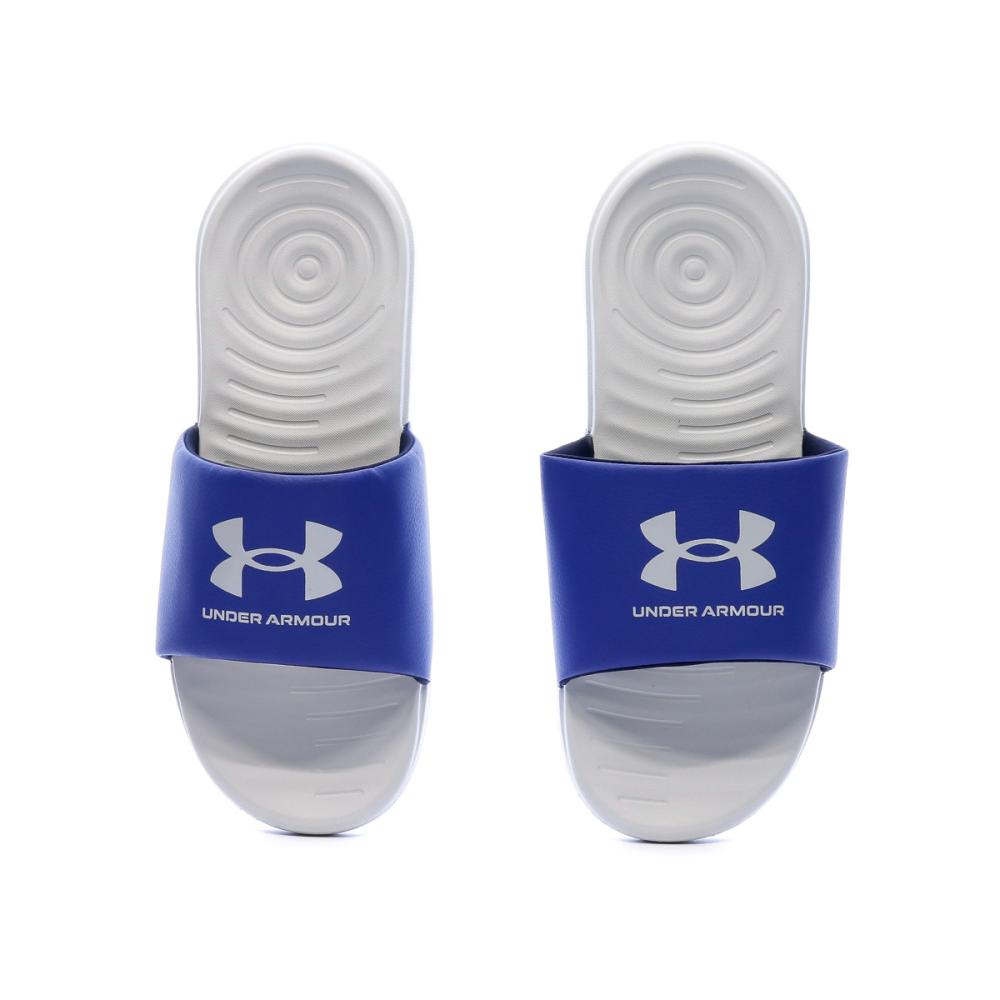 Under Armour Claquettes Gris/Bleu Homme Under Armour Ansa