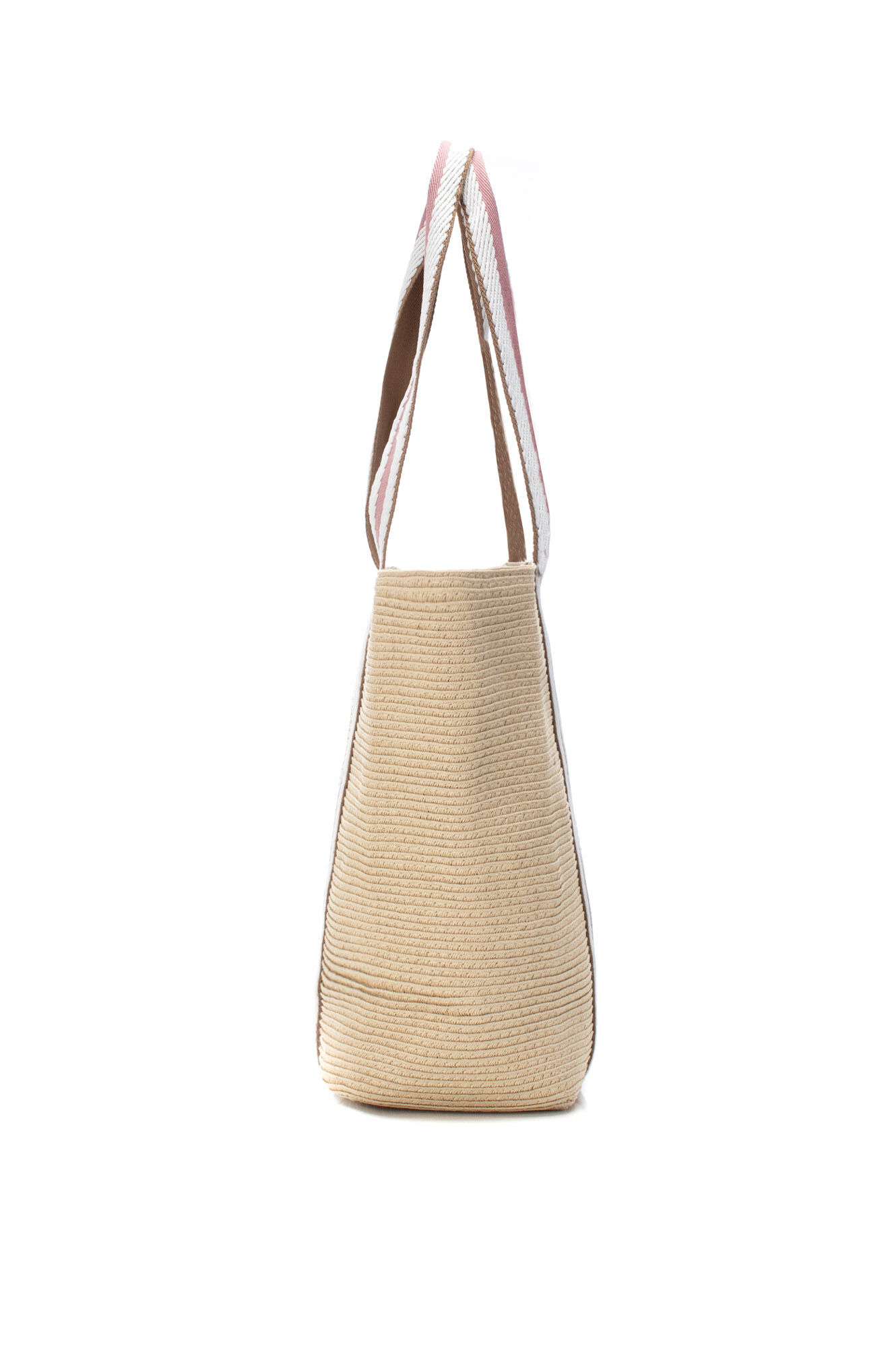 Bolsa de ombro em ráfia