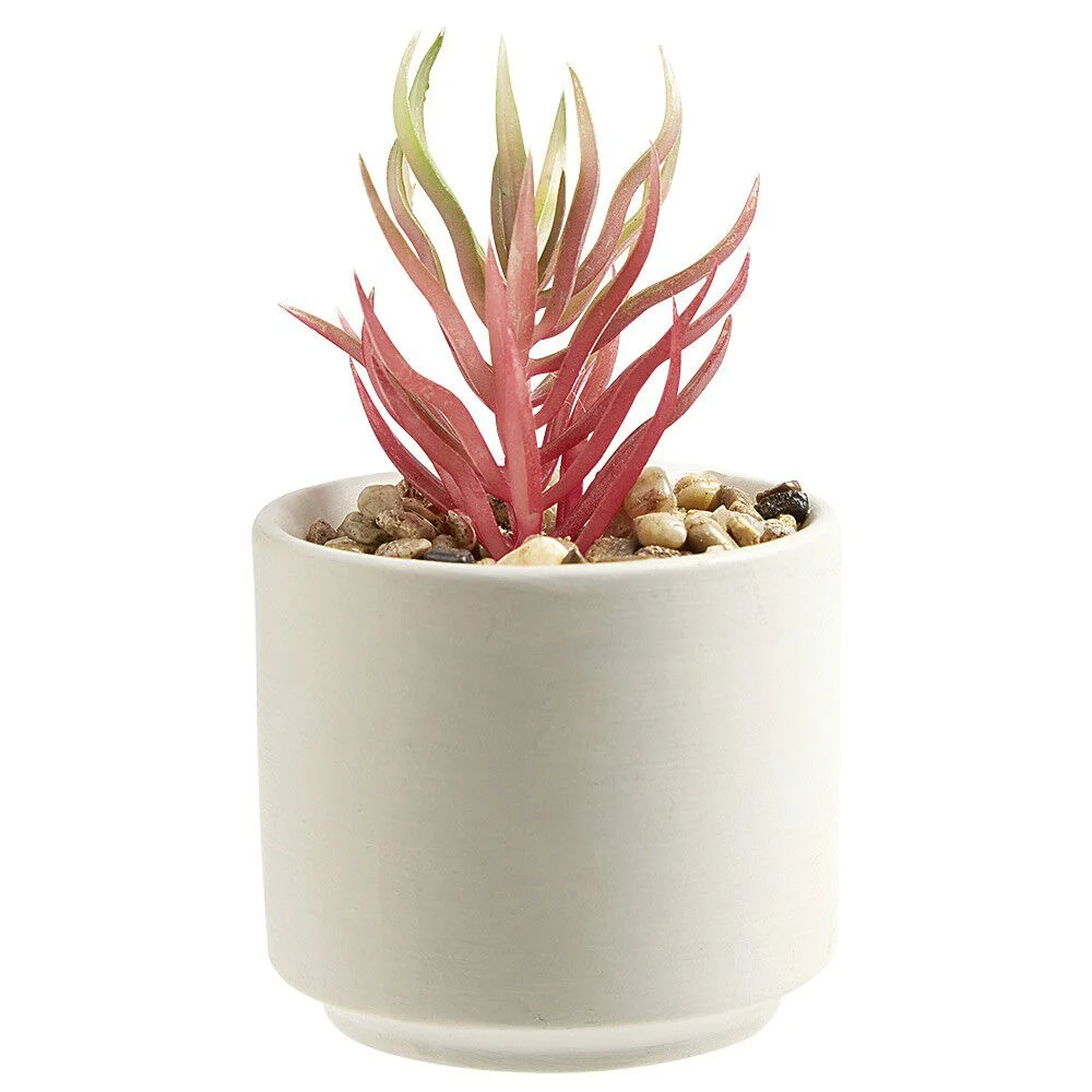 Plante artificielle avec pot céramique