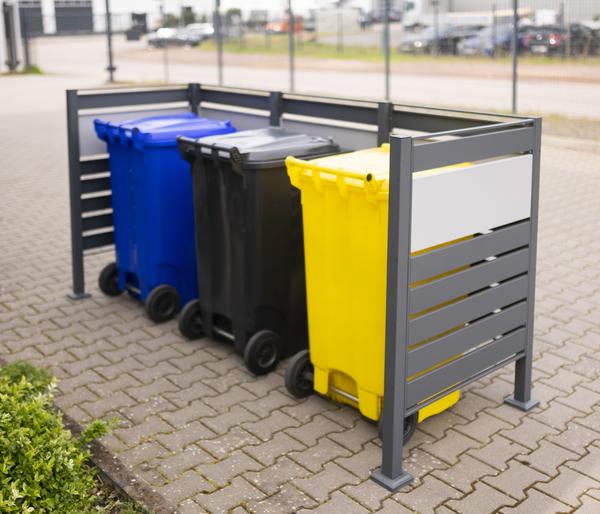 Westmann Mülltonnenverkleidung Planum 3er