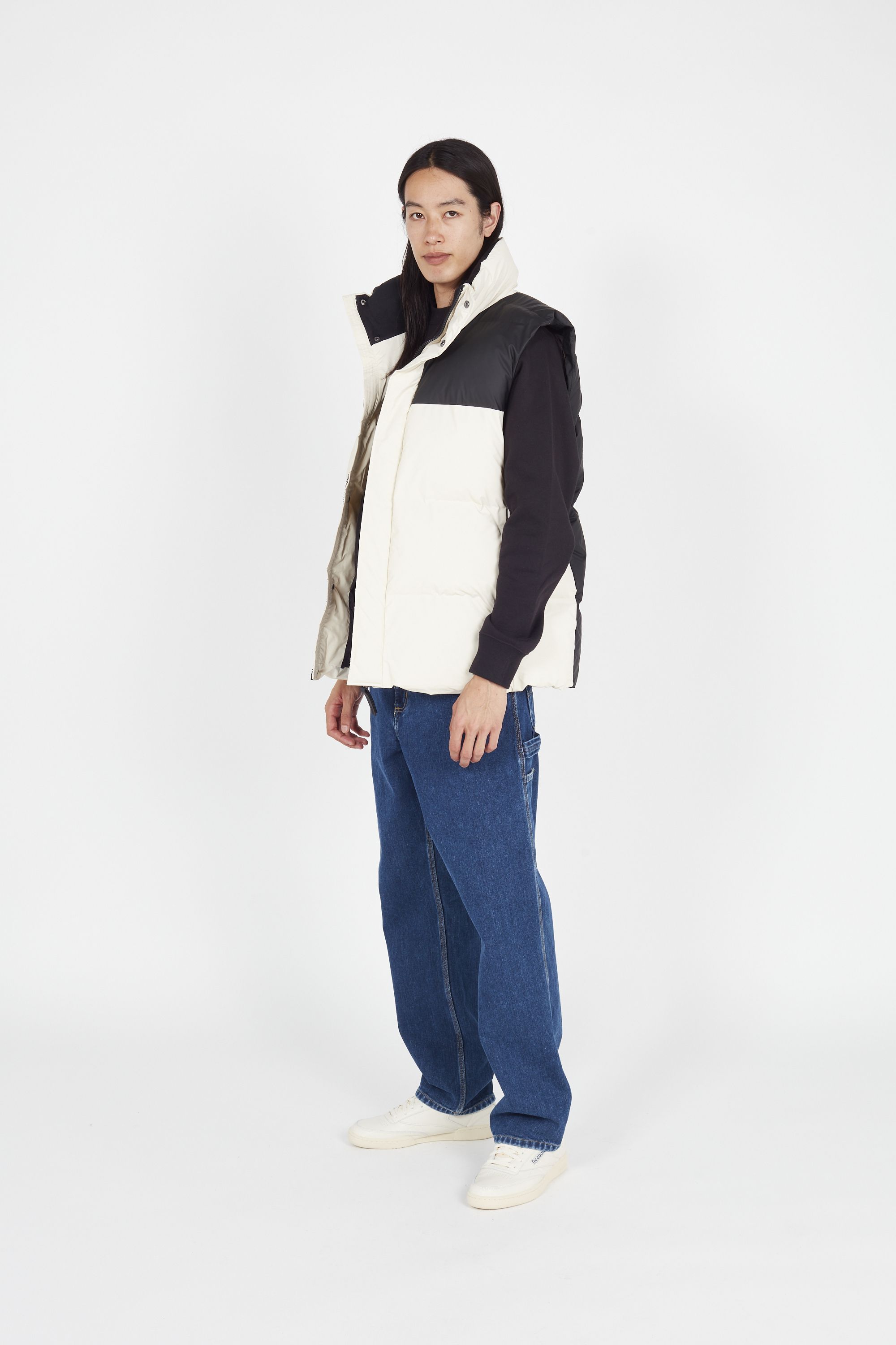 RAINS Veste Boxy Puffer Vest Pre Noir