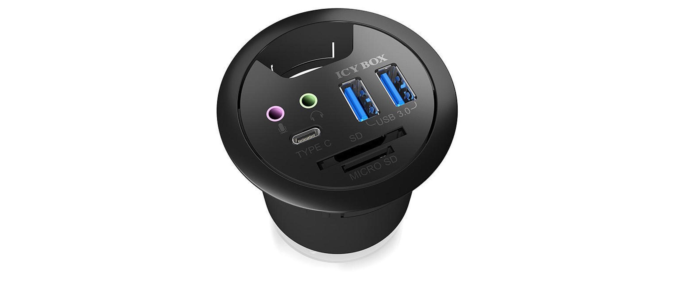 Tisch-Hub IB-HUB1404A3 Port USB 3.0 Tisch-Hub