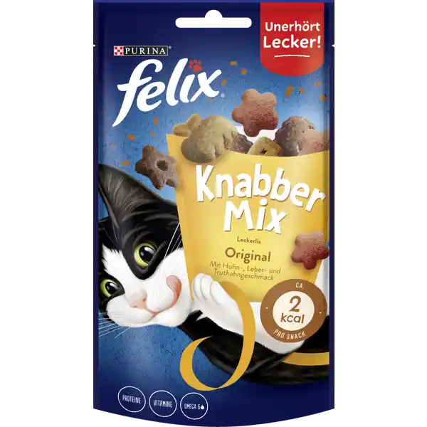 Knabber Mix Original mit Huhn-, Leber- & Truthahngeschmack
