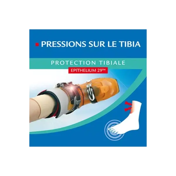 Epitélio de proteção tibial Epitact 29 2 placas