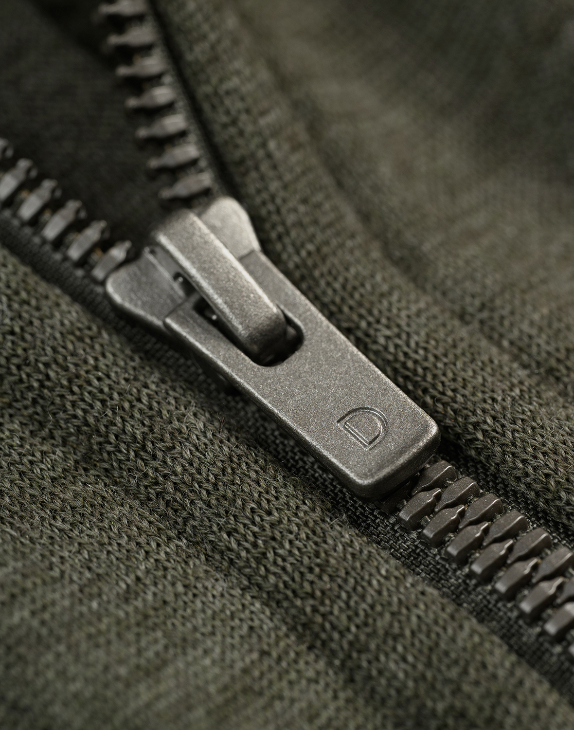 Vest met capuchon van merinowol terry voor heren