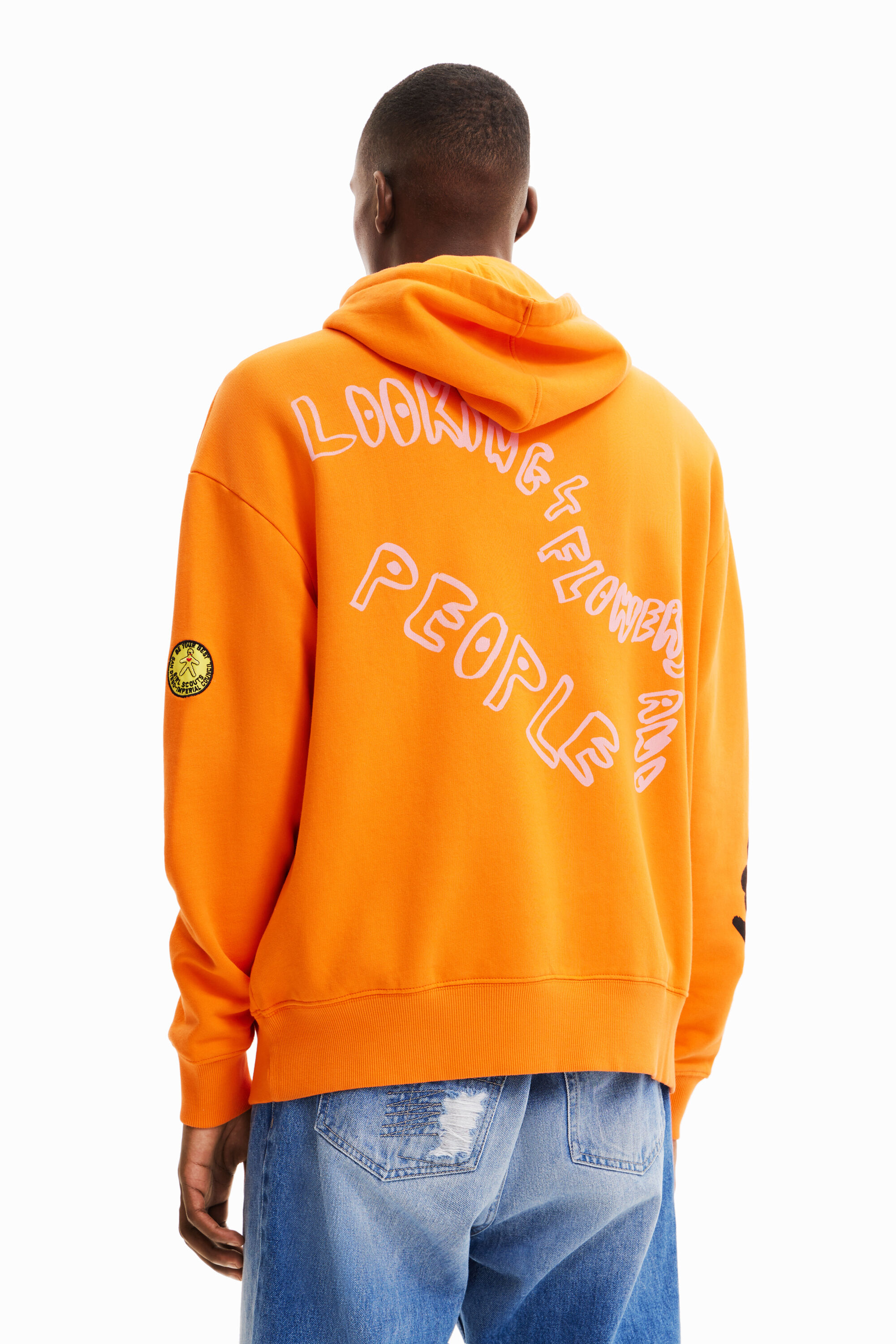 Sweat-shirt fleurs