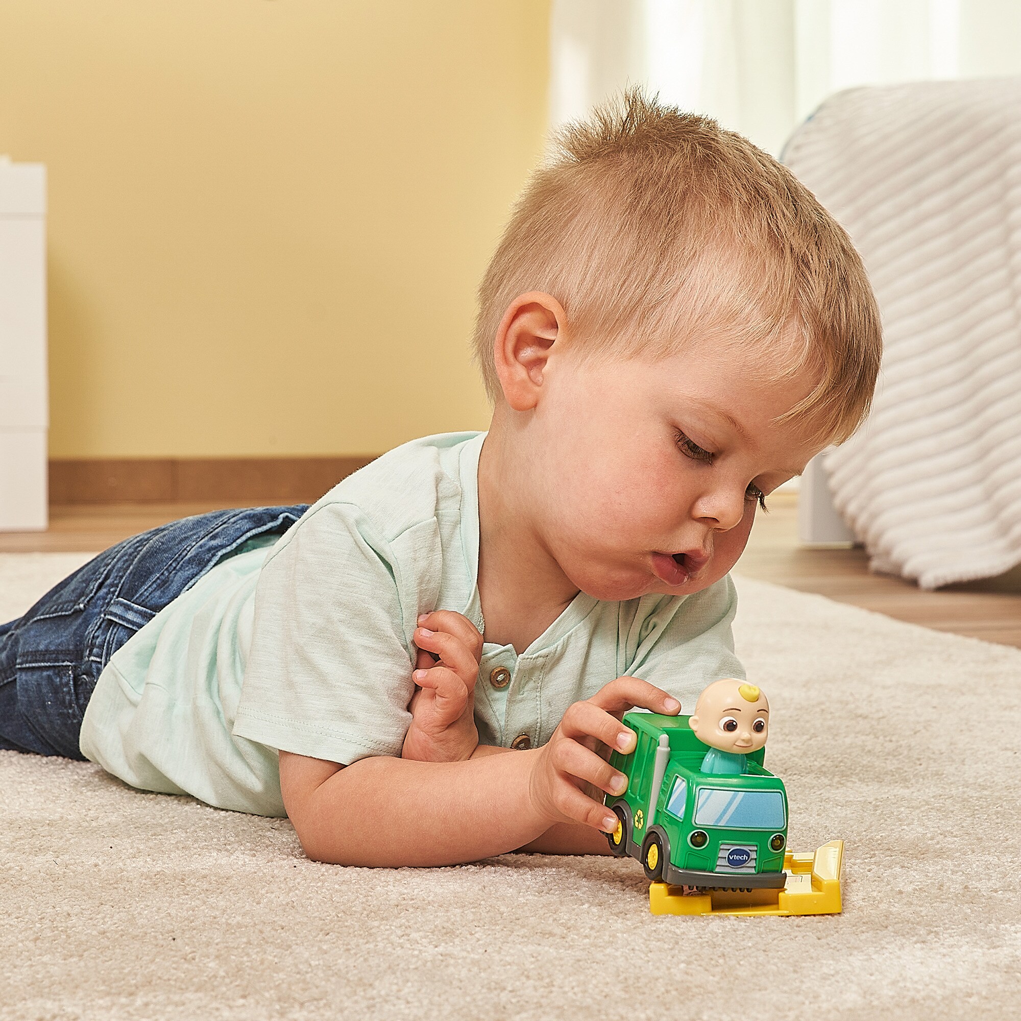 Vtech Spielfahrzeug Tut Tut Baby Flitzer - CoComelon JJs Müllwagen