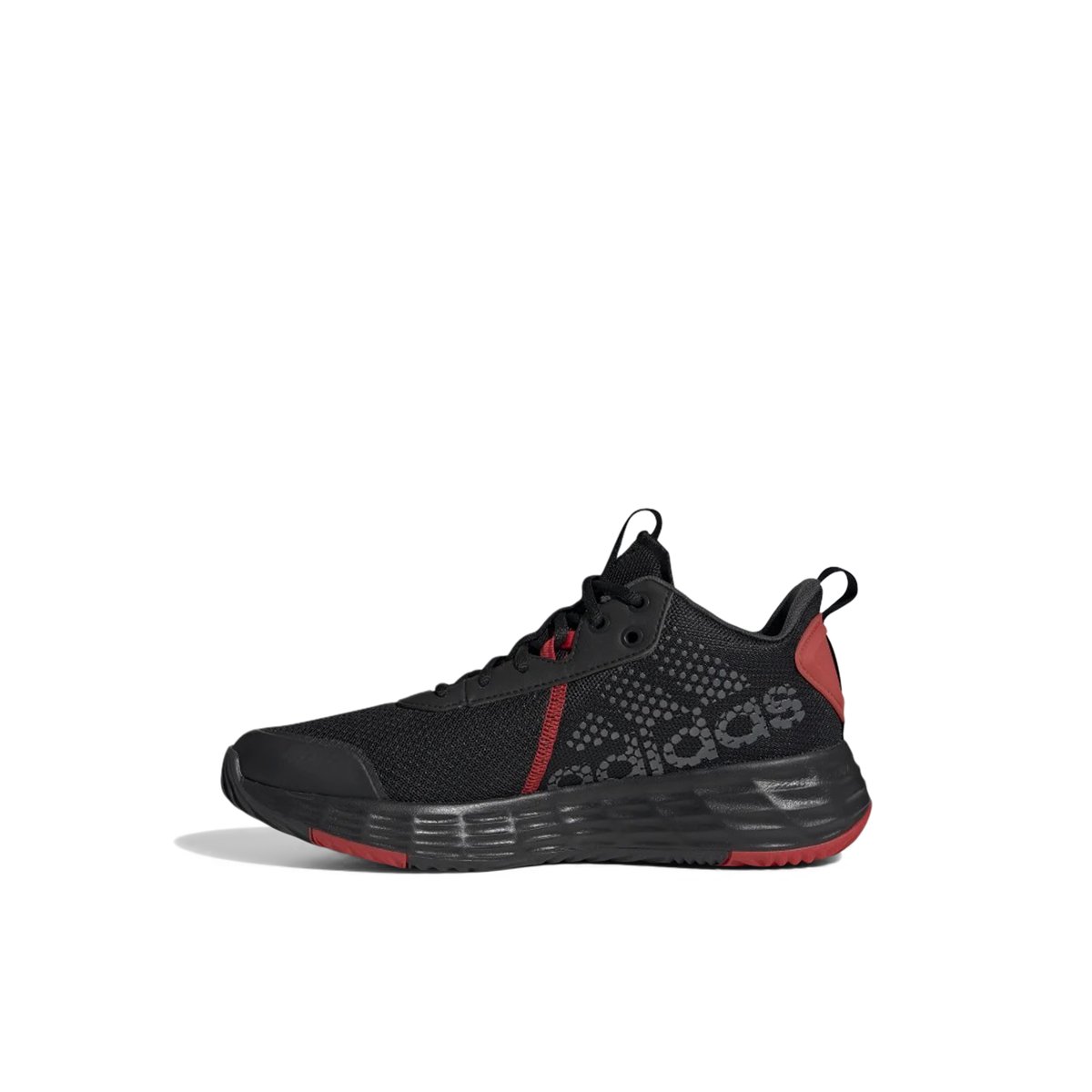 ADIDAS-Ownthegame2-Avec lacets - Talon plat - Noir