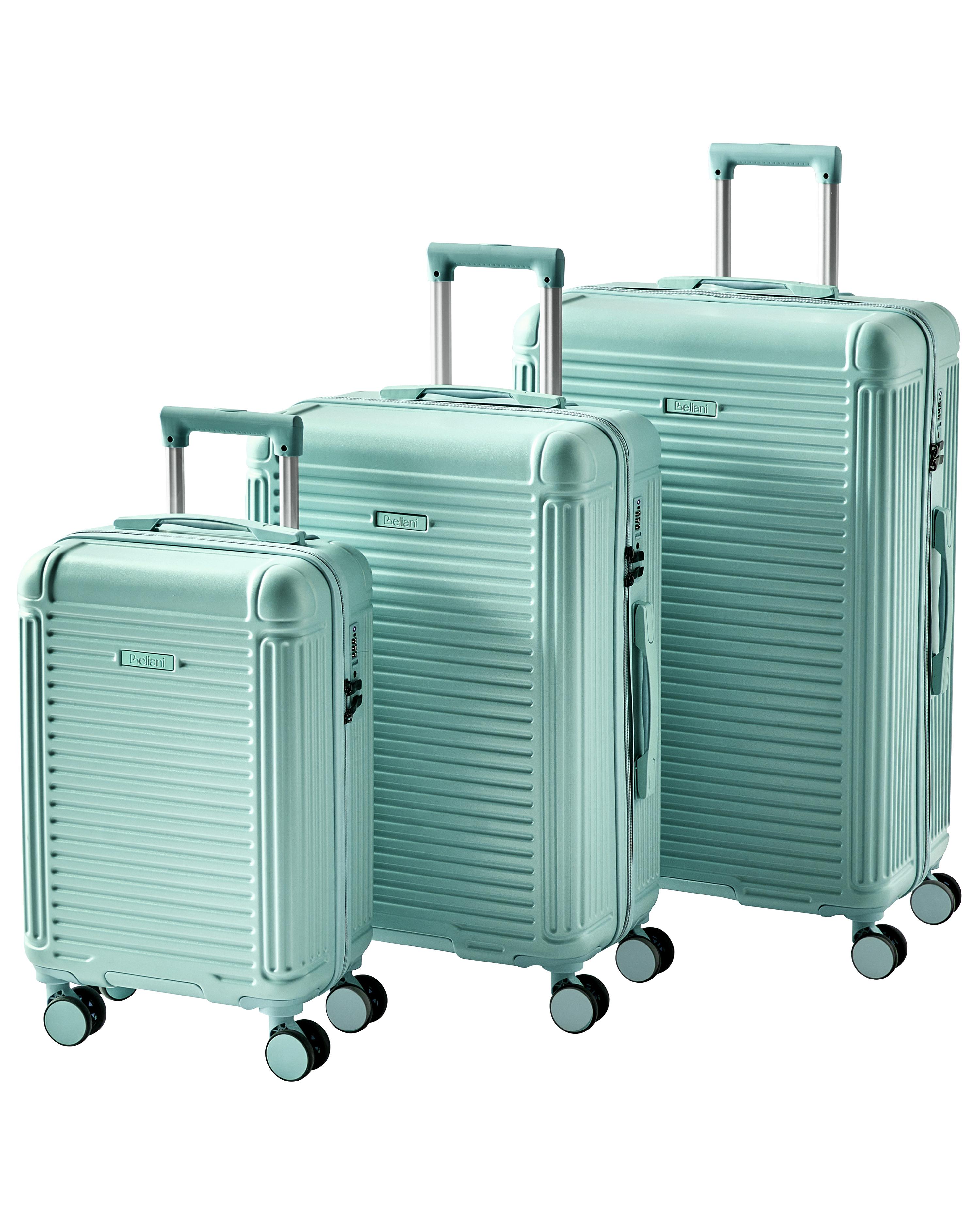 Set van 3 harde koffers MYNTIS Mintgroen