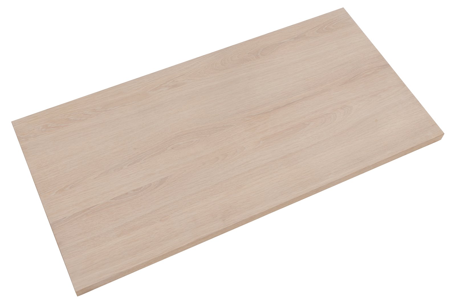 Linley tilleggsplate Hvitoljet eikefinér. 50x100 cm. Kommer i 2pk.