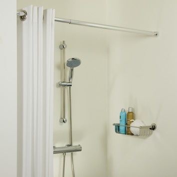 Seallux douchestang 80 - 130cm chroom