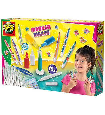 SES Creative Kreatives Spielset - Låg Ihre eigenen Farbtuschen -