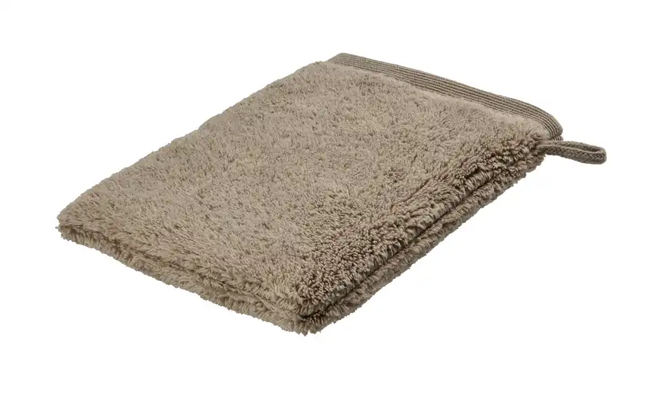 como Waschhandschuh  Taupe 16x21 cm