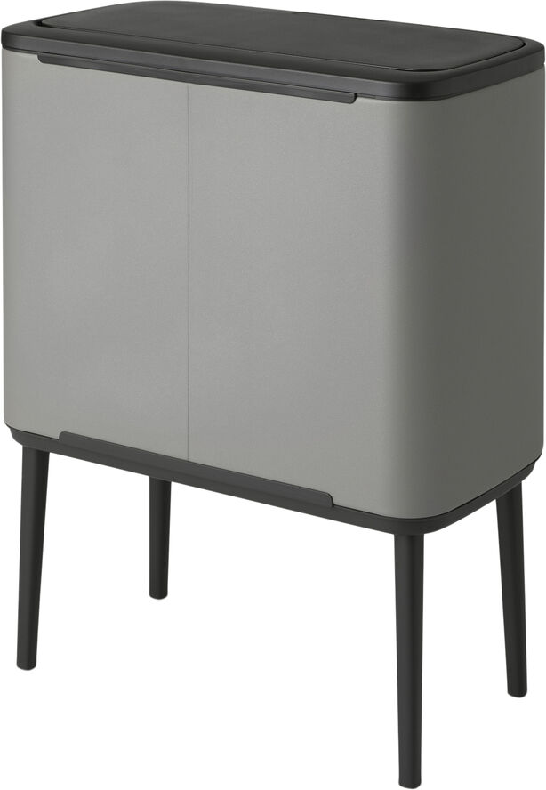 Brabantia Bo Touch Bin 11   23 ltr. Mineral concrete grey