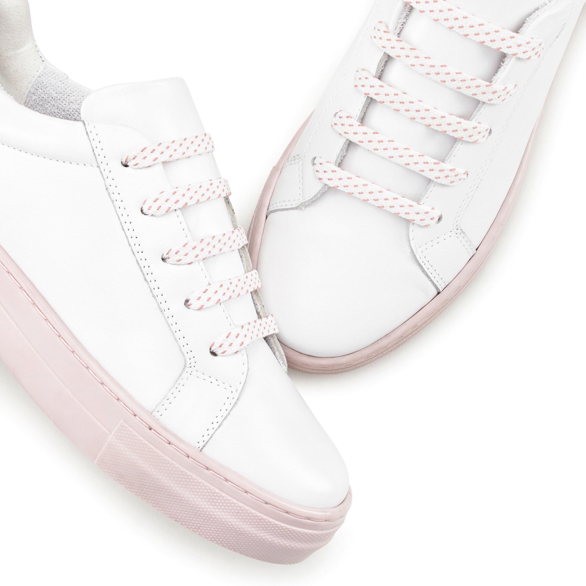 Elbsand Sneaker in weiß-rosé