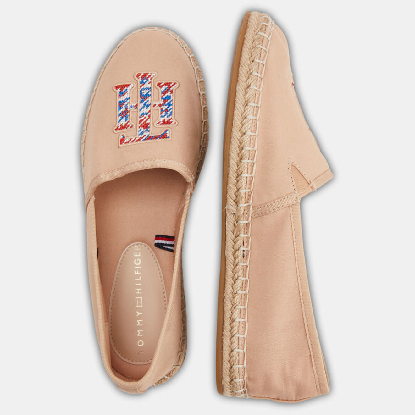 Tommy Hilfiger Espadrilles Logo beiges