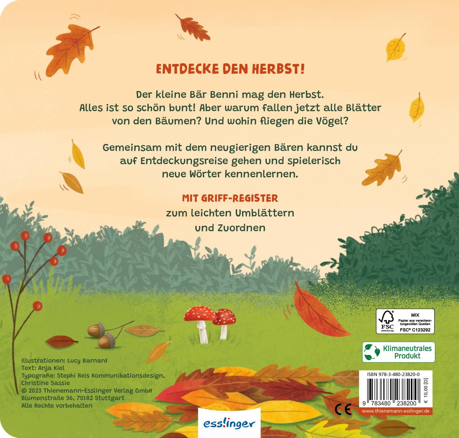 Mein erstes Jahreszeitenbuch: Benni, der kleine Bär