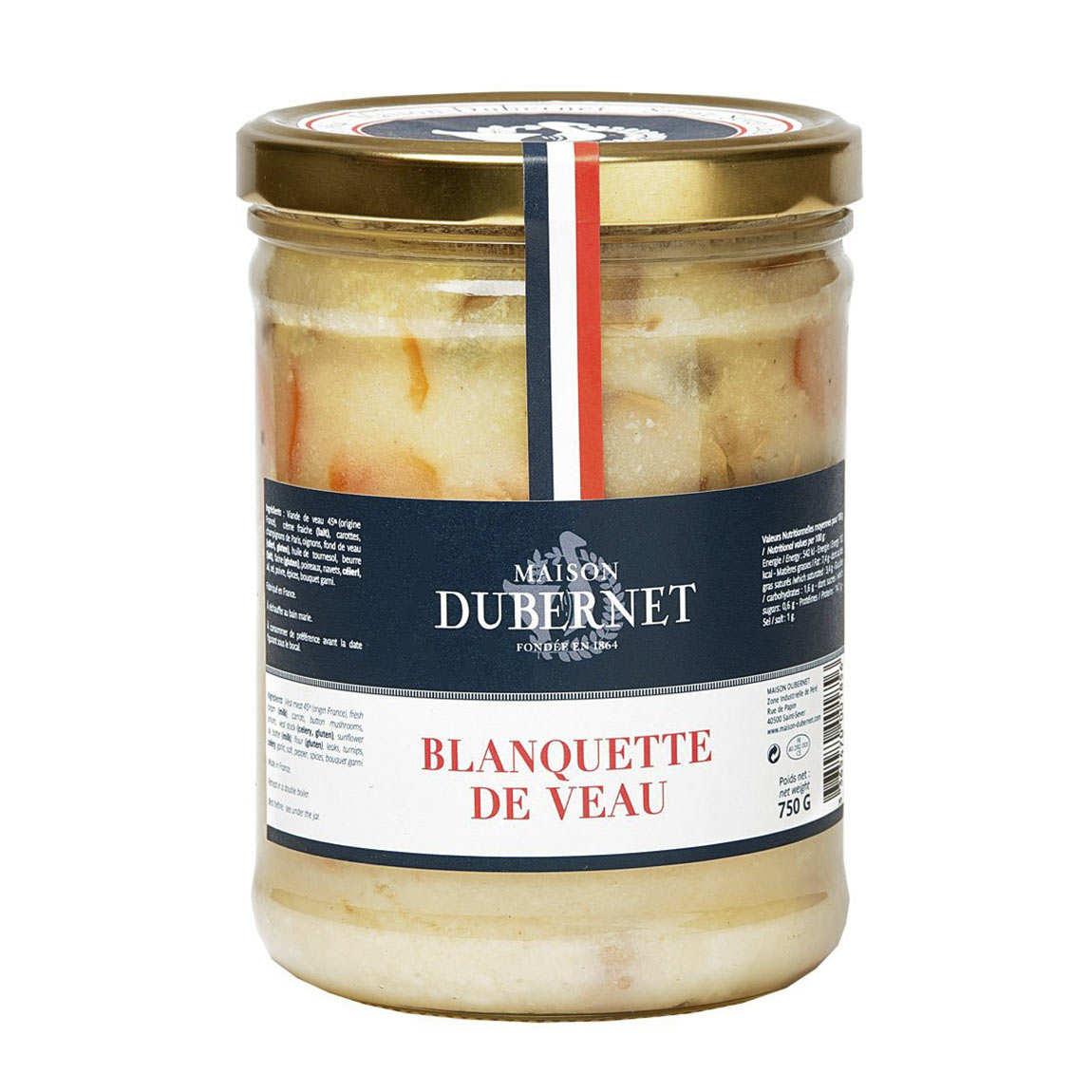 Blanquette de veau - Maison Dubernet