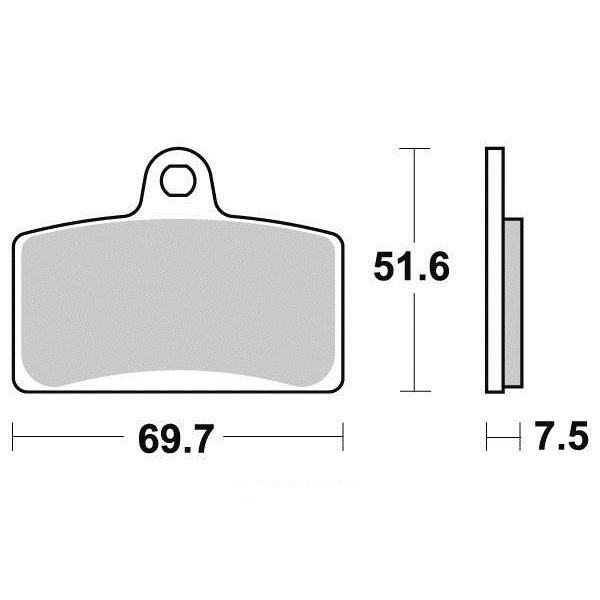 Sifam - Plaquettes de frein S9021N