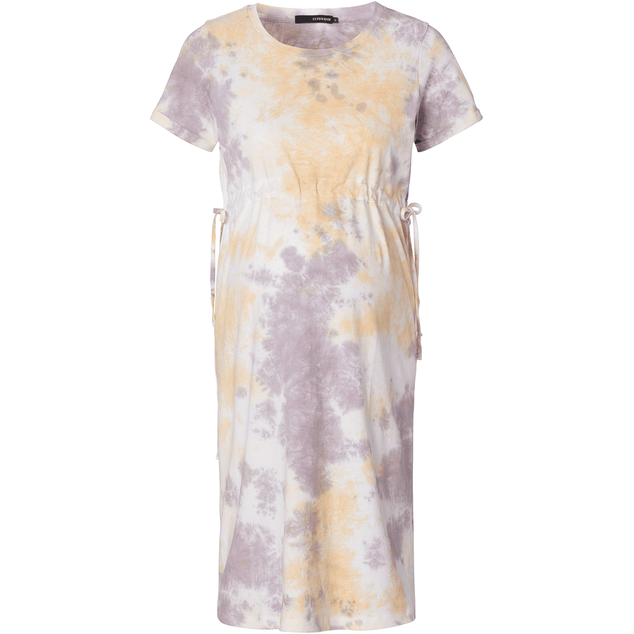 SUPERMOM Kleid Tie Dye New Wheat