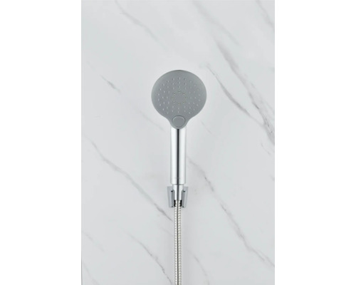AVITAL handdoucheset LUDINA eco rond Ø 110 mm incl. doucheslang 1250 mm chroom