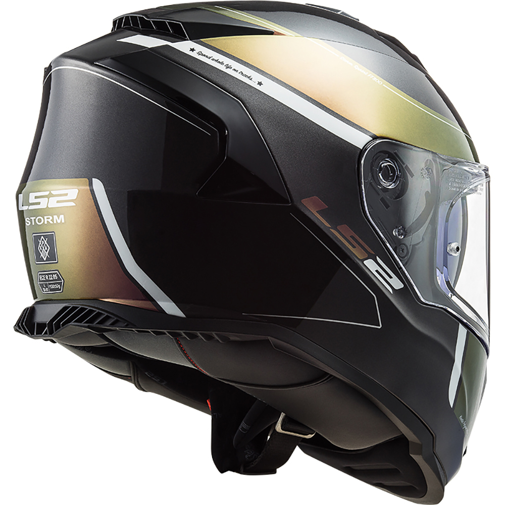 LS2 - Casque FF800 Storm Velvet Noir / Violet