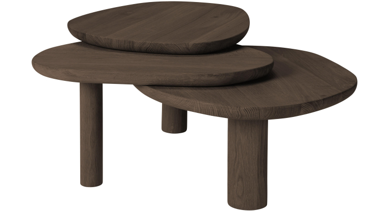 Bolia Latch salontafel wit geolied eiken